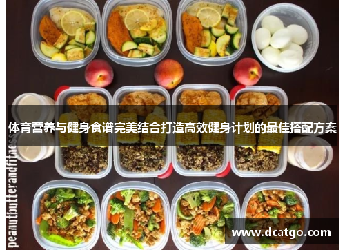 体育营养与健身食谱完美结合打造高效健身计划的最佳搭配方案